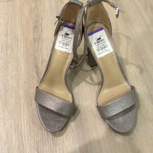Sam Edelman grey heels /size 8.5